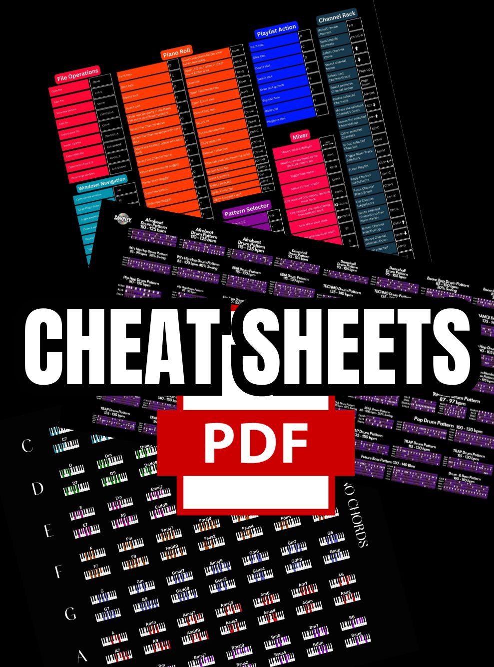 Sampley Cheat Sheet Bundle