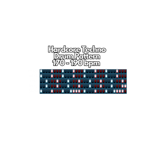 Free Hardcore Techno Drum Pattern | Free Hardcore Techno Drum Loop