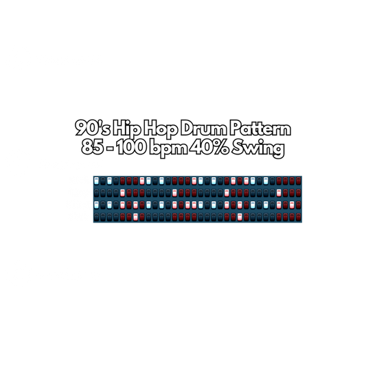 Free 90's Hip Hop Drum Pattern | Free 90's Hip Hop Drum Loop