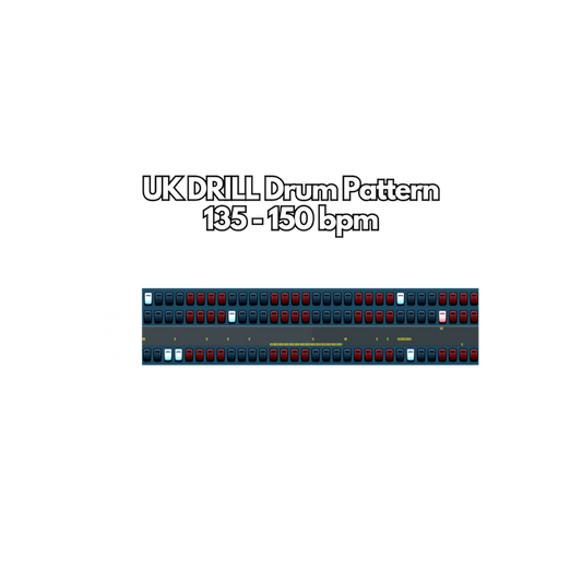 Free Drill/UK Drill/NY Drill Drum Pattern | Free Drill/UK Drill/NY Drill Drum Loop