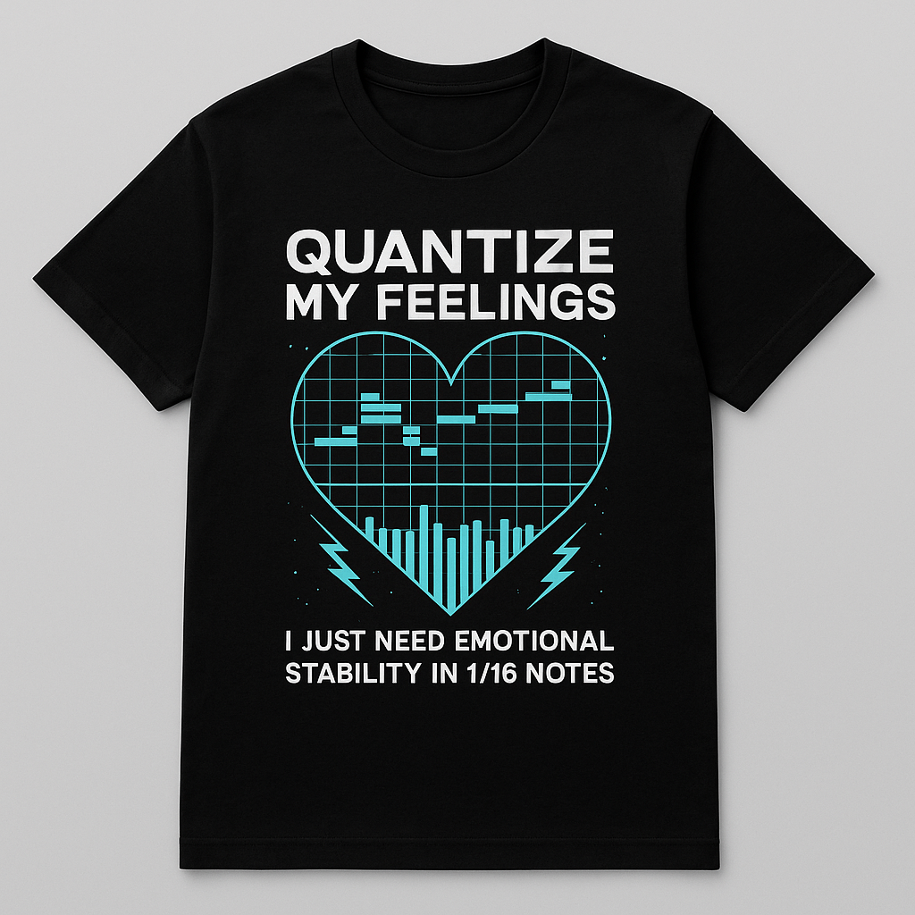 🎛️ Quantize My Feelings Tee
