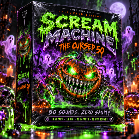 Halloween Scream Machine THE CURSED 50 - Sampley 
