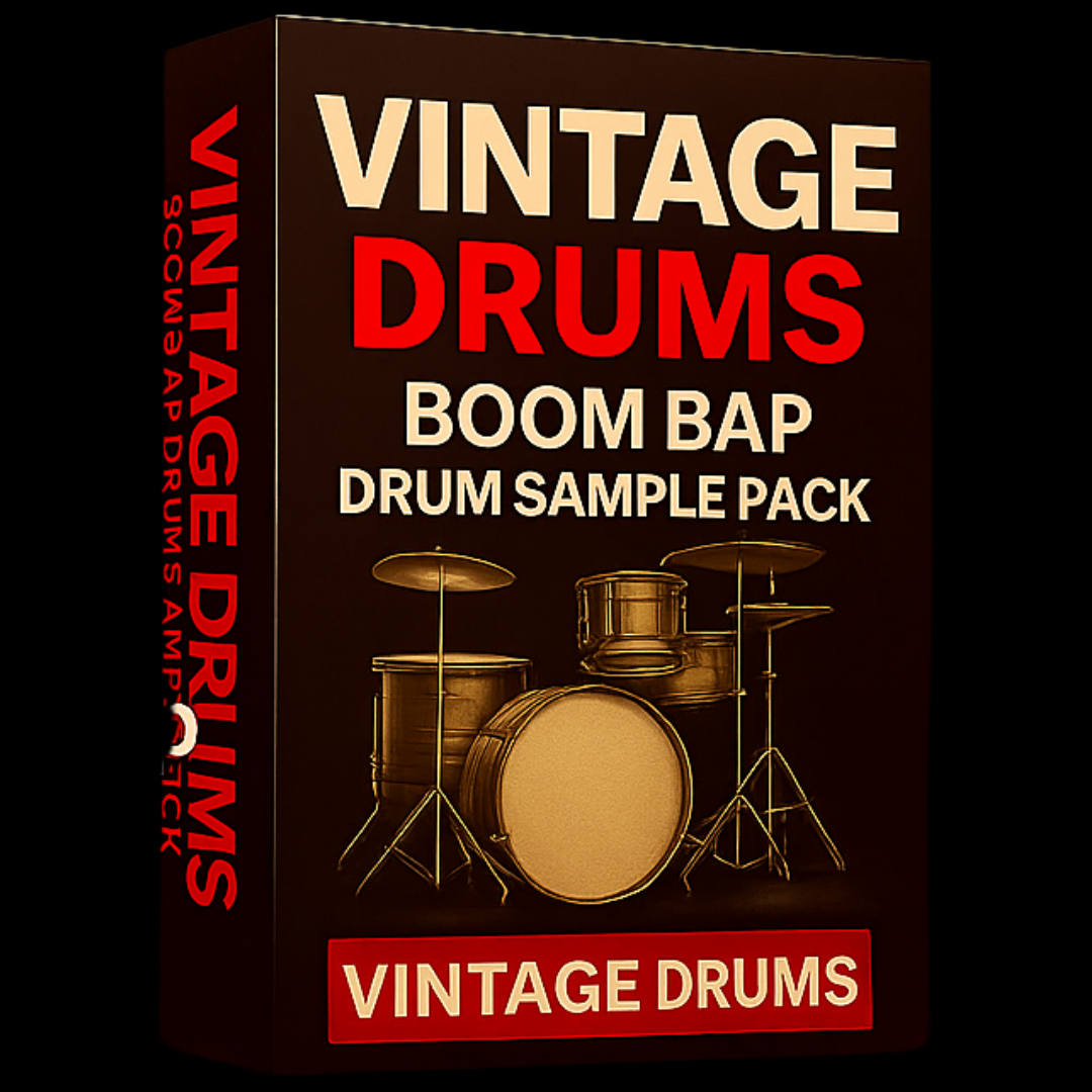 🎧 VINTAGE DRUMS Boom Bap Drum Sample Pack