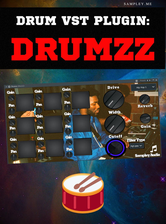 Drum VST Plugin "DRUMZZ"