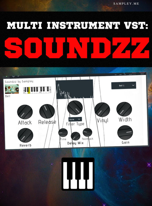 Multi - Instrument VST Plugin "SOUNDZZ"