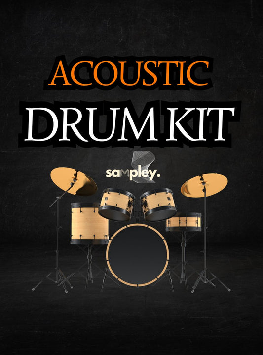 Acoustic Drum Kit - "Vintage Drums" - Sampley 