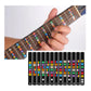 Guitar Fingerboard Stickers Fingerboard Decals Frets Map Neck Notes Beginner Trainer Practice Music Theory