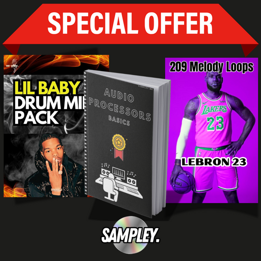 Bundle: Trap Drum MIDI Pack + Ebook "The Mixing Path" Part 1 + Melody Loop Pack "Lebron 23"