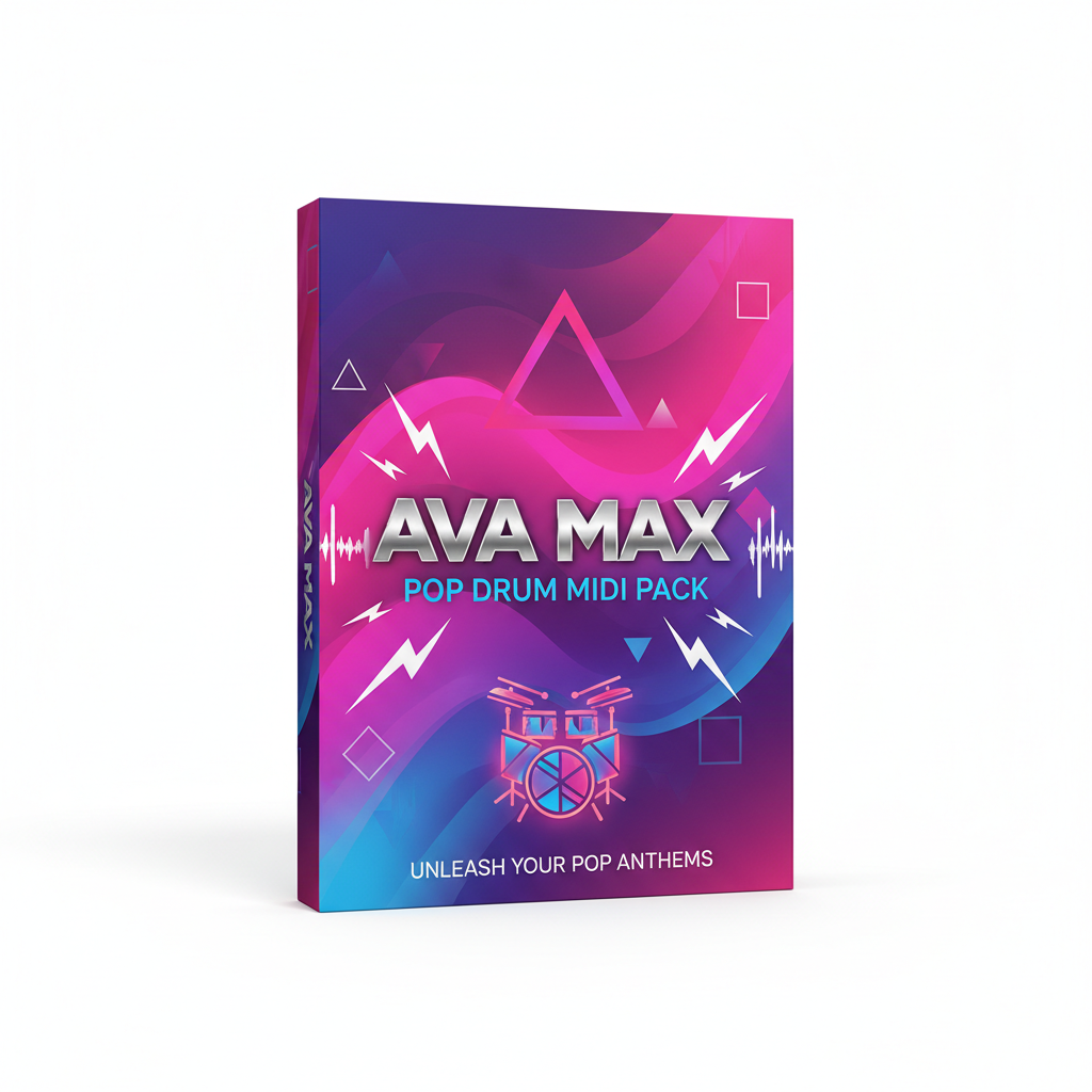 Ava Max Inspired Pop Drum MIDI Pack - Sampley 