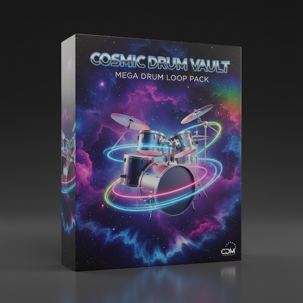 Cosmic Drum Vault — Mega Drum Loop Pack - Sampley 