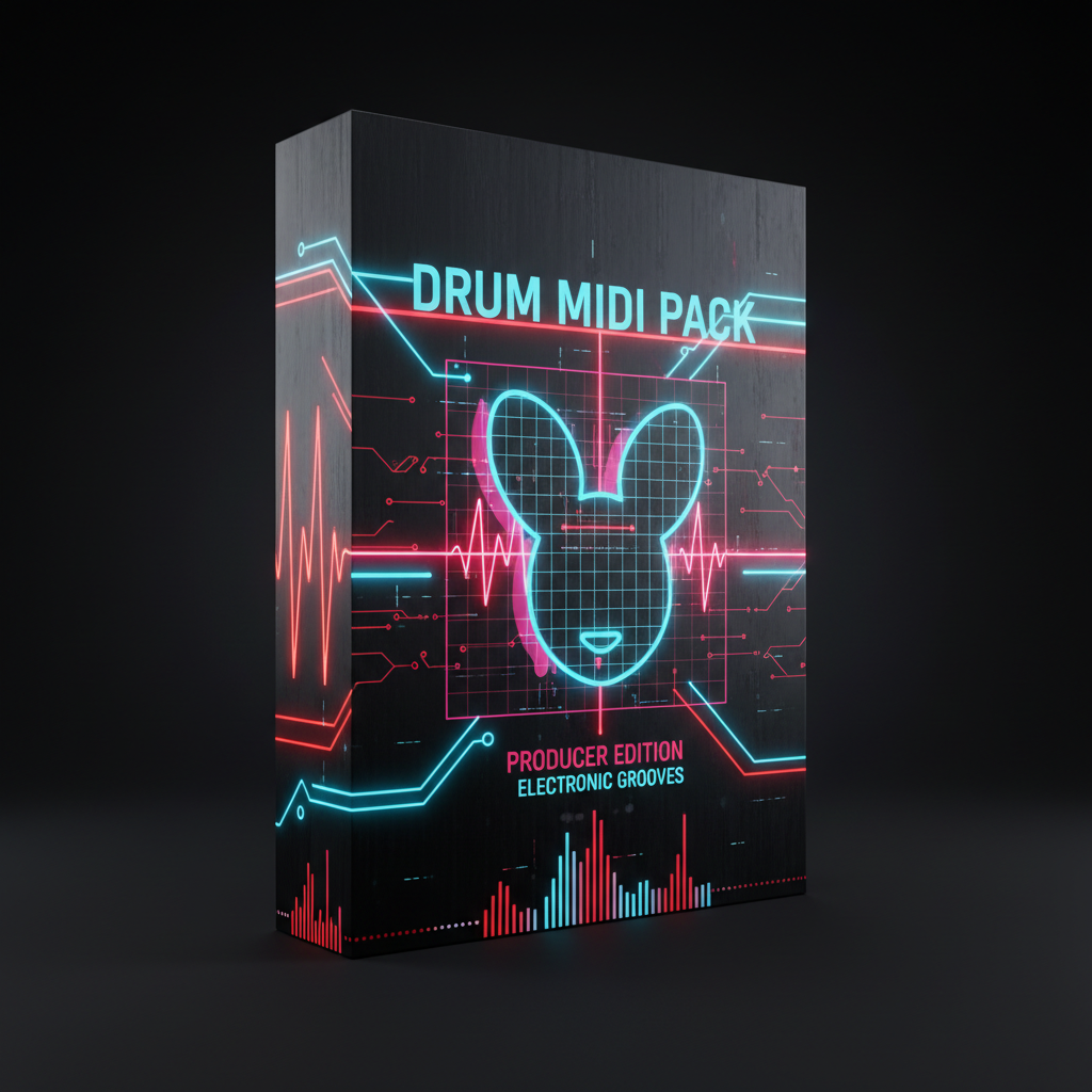 deadmau5 Inspired Drum MIDI Pack - Sampley 