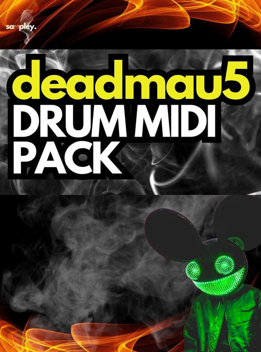 deadmau5 inspired Dubstep/House/Techno Drum MIDI Pack - Sampley 