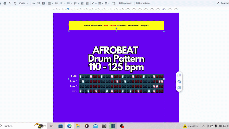 1,160 Drum Patterns Cheat Sheet (Kopie 01.07.2026) - Sampley 