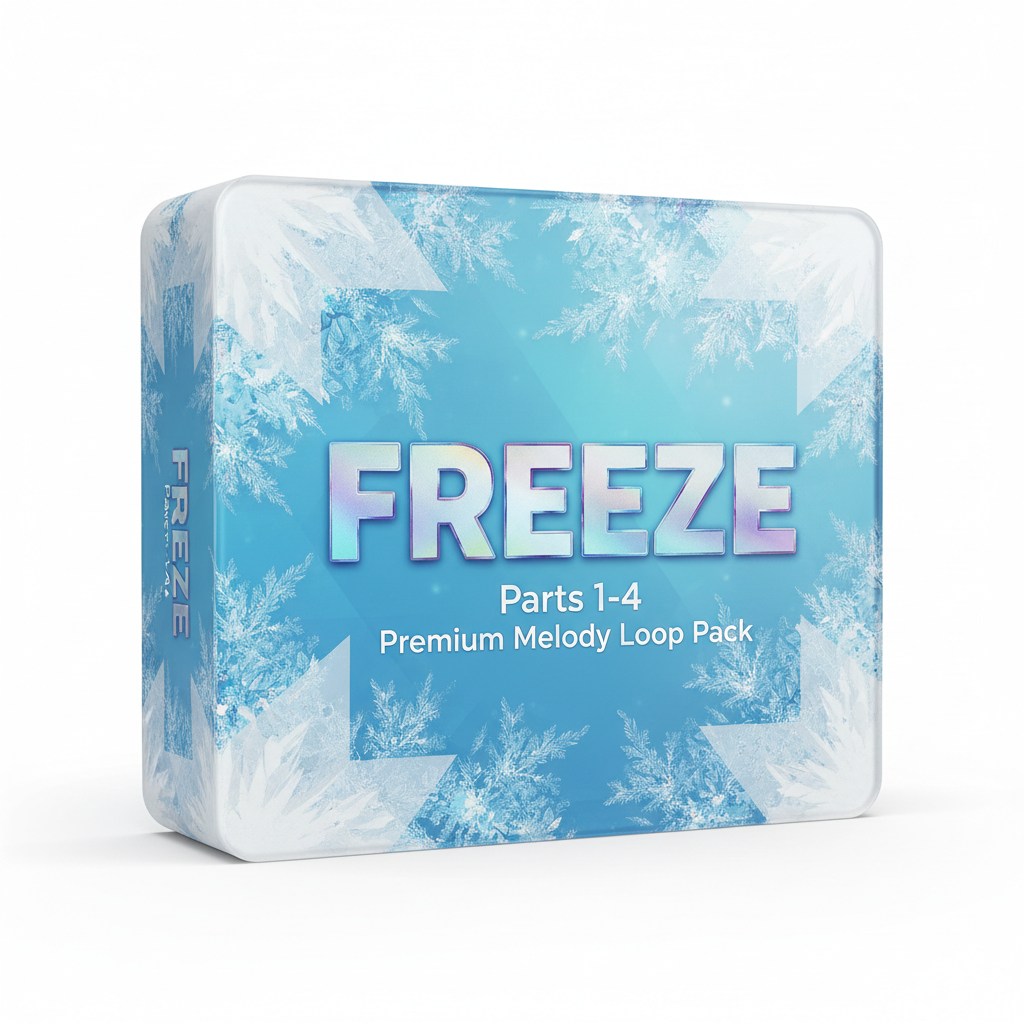 Freeze (Part 1–4) — Premium Melody Loop Pack - Sampley 