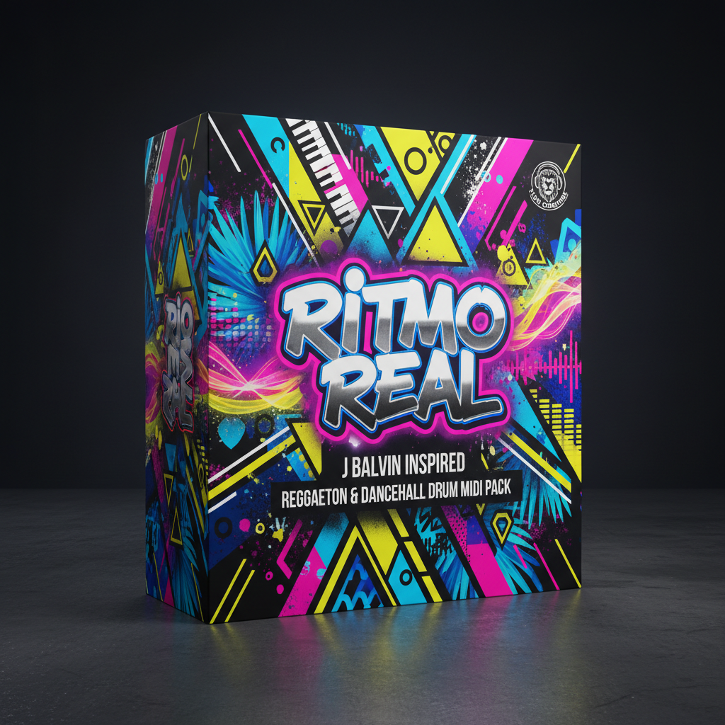 J Balvin Inspired Reggaeton/Dancehall Drum MIDI Pack - Sampley 