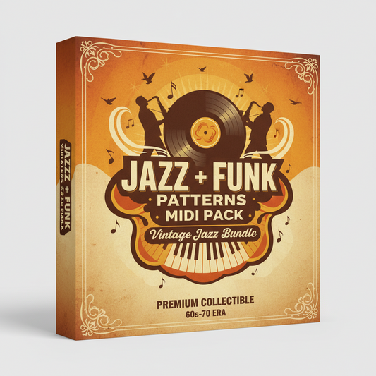 Jazz + Funk Patterns MIDI Pack – Vintage Jazz - Sampley 