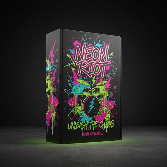 Neon Riot — Rock Punk Drum Kit - Sampley 