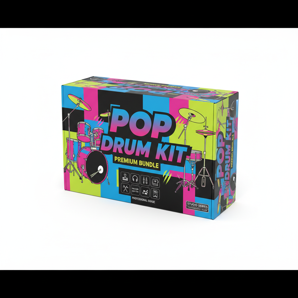 Pop Drum Kit — Premium Drum Kit - Sampley 