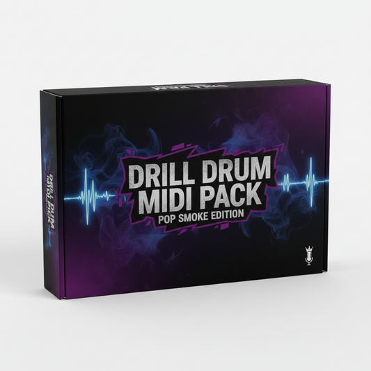 Pop Smoke Inspired Drill Drum MIDI Pack - Sampley 