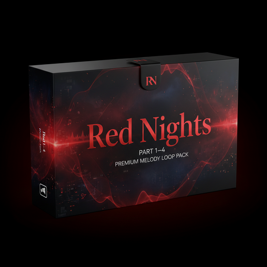 Red Nights (Part 1–4) — Premium Melody Loop Pack - Sampley 