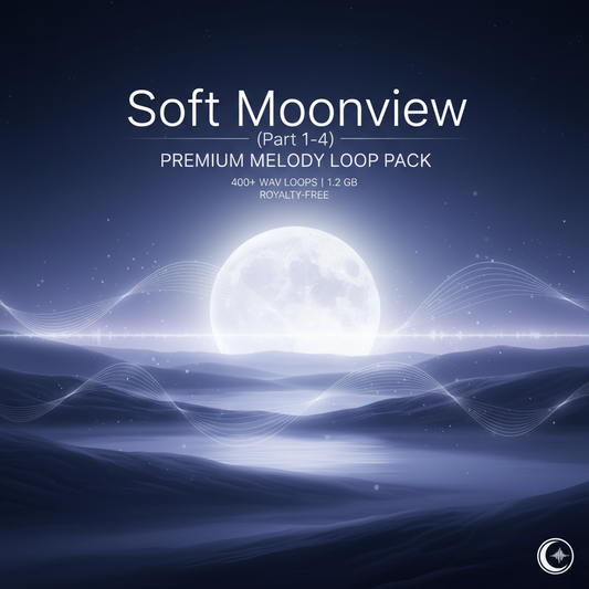 Soft Moonview (Part 1–4) — Premium Melody Loop Pack - Sampley 