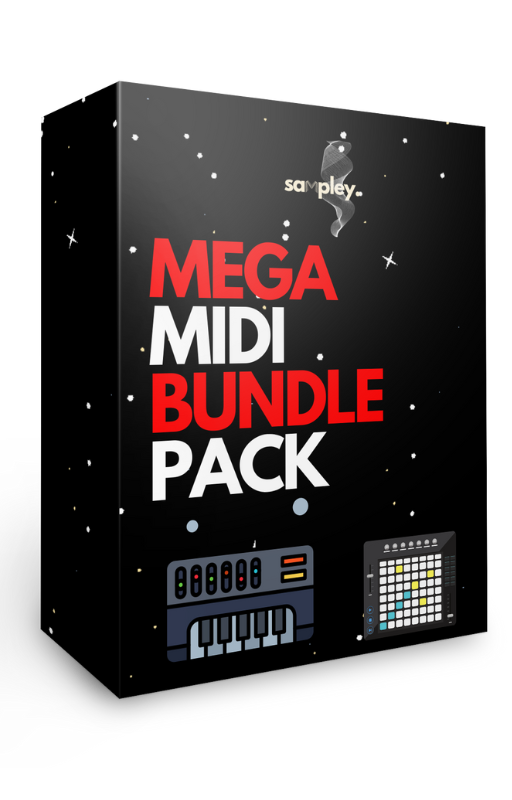 Mega MIDI Bundle [Drum MIDI Pack + Chord MIDI Pack] - Sampley 